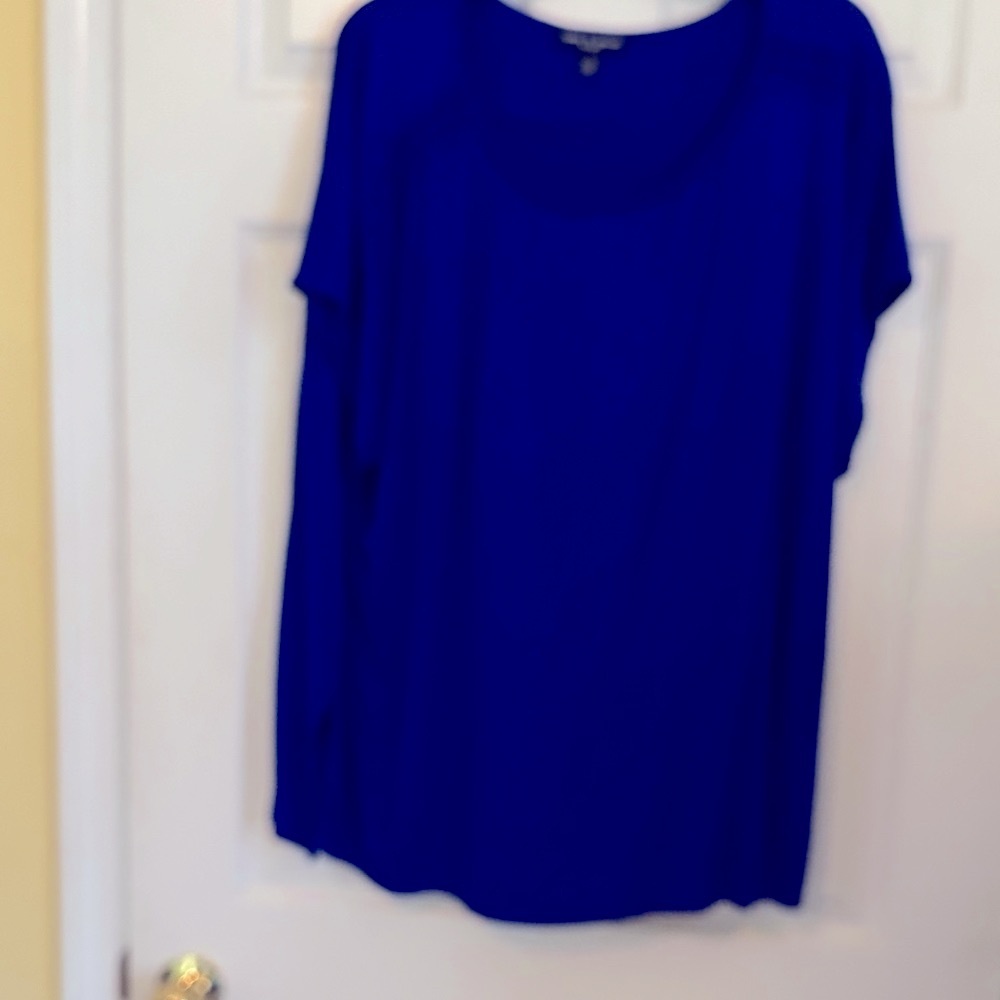 Cable & Gauge Royal Blue Blouse